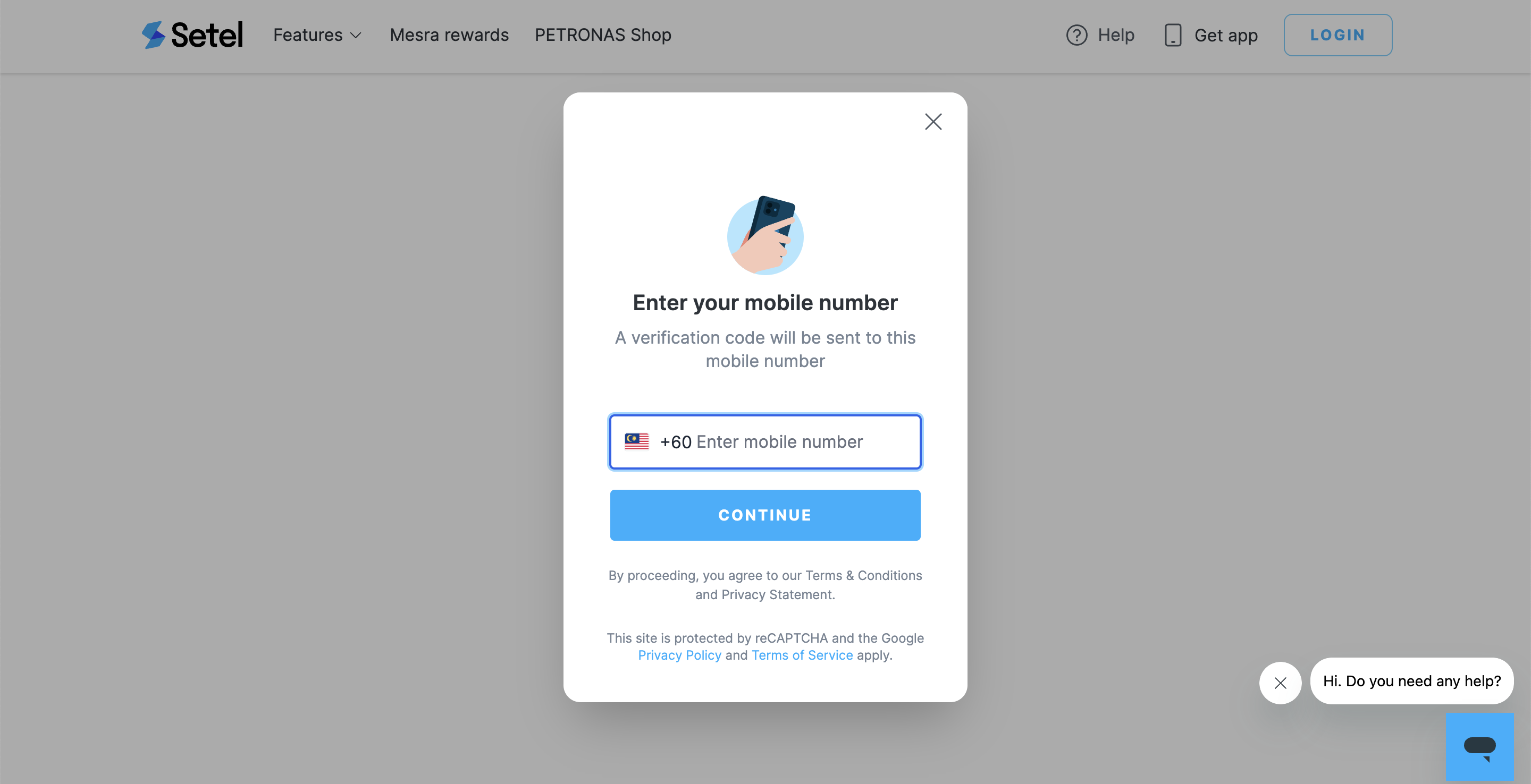 Mesra login.png